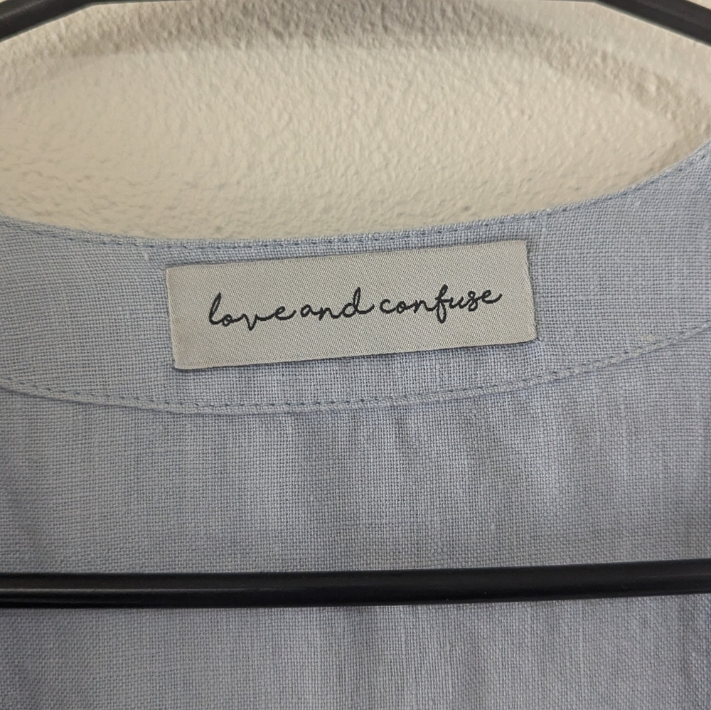LoveAndConfuse Linen Jacket - Picture 6 of 8